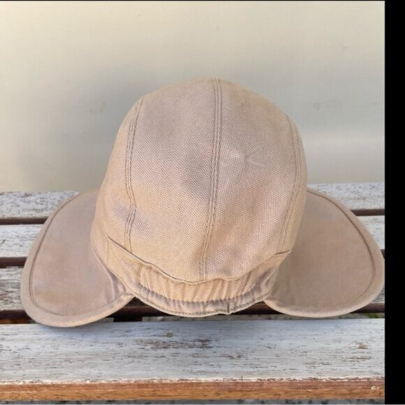 Helen Kaminski 100% Cotton Wide Brim Packable Sun Hat – Tan